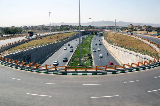 افتتاح فاز دوم تقاطع غیرهمسطح مصلی