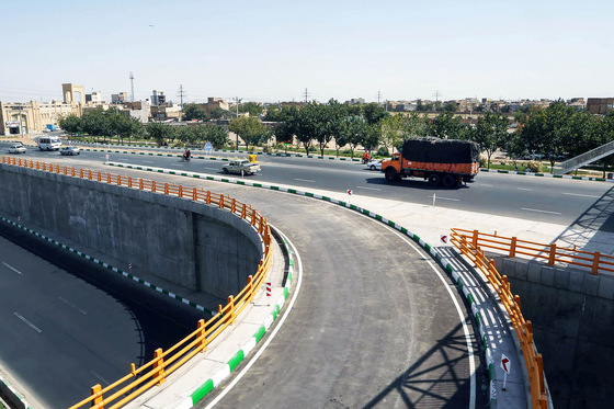 افتتاح فاز دوم تقاطع غیرهمسطح مصلی