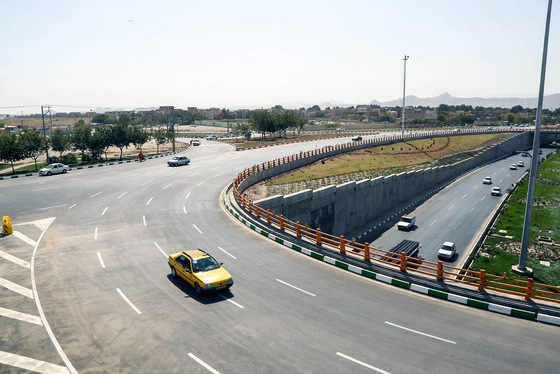 افتتاح فاز دوم تقاطع غیرهمسطح مصلی