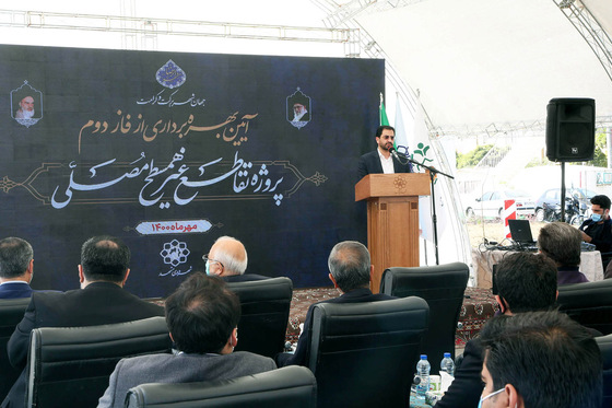 افتتاح فاز دوم تقاطع غیرهمسطح مصلی