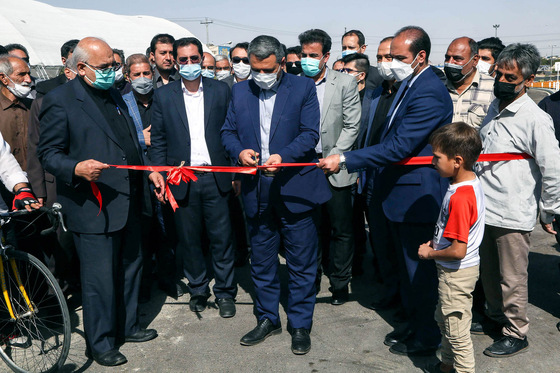 افتتاح فاز دوم تقاطع غیرهمسطح مصلی