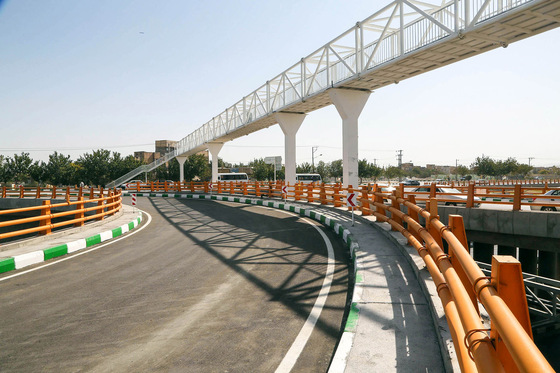 افتتاح فاز دوم تقاطع غیرهمسطح مصلی