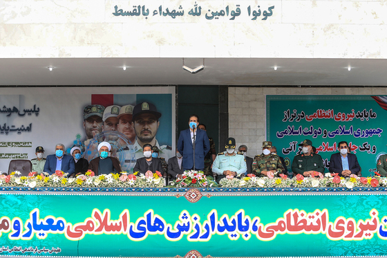 صبحگاه مشترک نیروی انتظامی خراسان رضوی