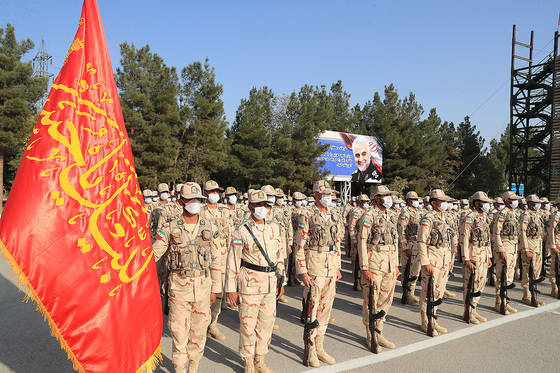 آیین دانش‌آموختگی مرزبانان خراسان رضوی
