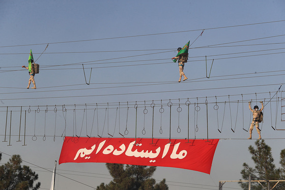 آیین دانش‌آموختگی مرزبانان خراسان رضوی