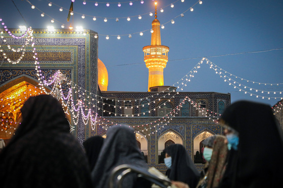 مراسم ترتیل‌خوانی قرآن کریم در حرم مطهر رضوی