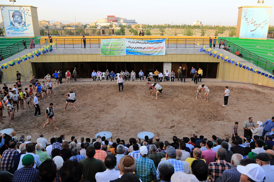 گود کشتی با چوخه «بابانظر»