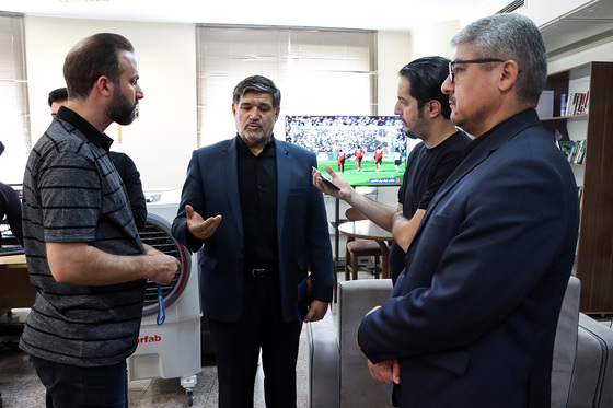 حضور مخاطبان و مسئولان در روزنامه شهرآرا به مناسبت روز خبرنگار