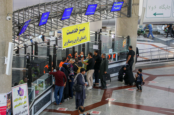 پایانه مسافربری مشهد در روز شهادت امام رضا (ع)