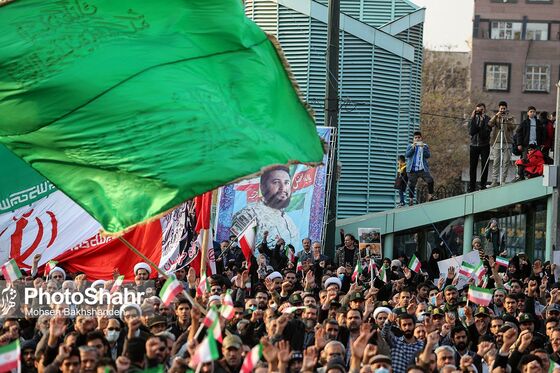 تشییع پیکر شهید مدافع امنیت «حسن براتی» در مشهد