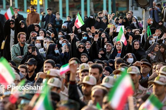 تشییع پیکر شهید مدافع امنیت «حسن براتی» در مشهد