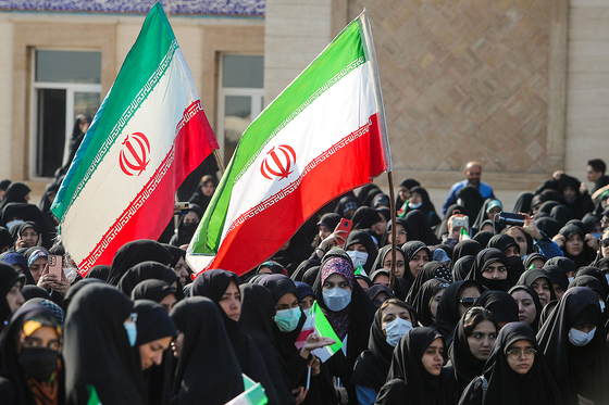 تشییع پیکر دو دانشجوی شهید حافظ امنیت در دانشگاه فردوسی