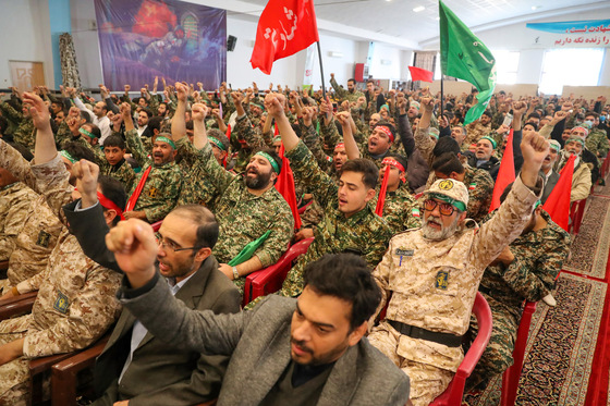همایش باشکوه حضور و اقتدار بسیجیان