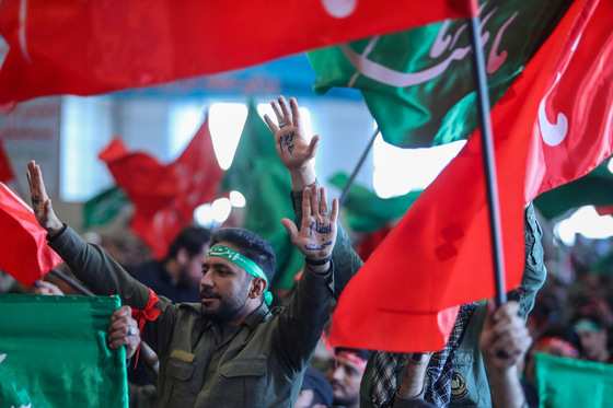 همایش باشکوه حضور و اقتدار بسیجیان