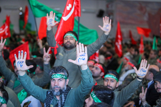 همایش باشکوه حضور و اقتدار بسیجیان