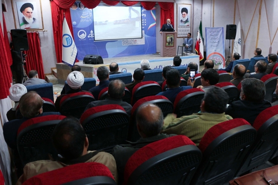 مراسم آغاز عملیات اجرایی طرح شبکه جمع آوری و انتقال فاضلاب شهر رضویه