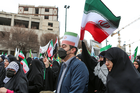 راهپیمایی 22 بهمن در مشهد 2