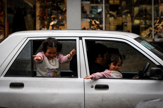 بارش باران در مشهد