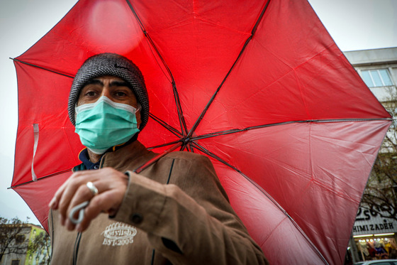 بارش باران در مشهد