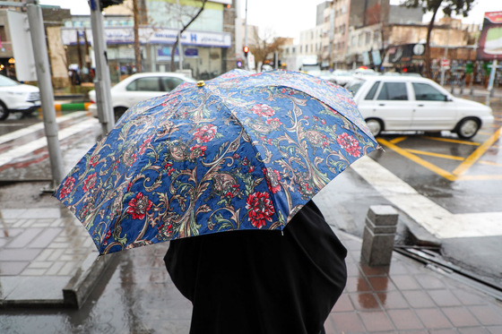 بارش باران در مشهد