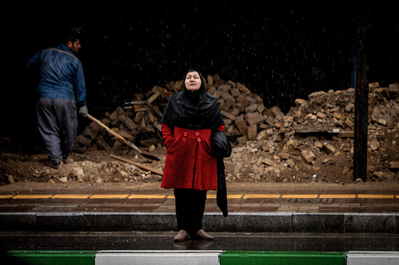 بارش باران در مشهد