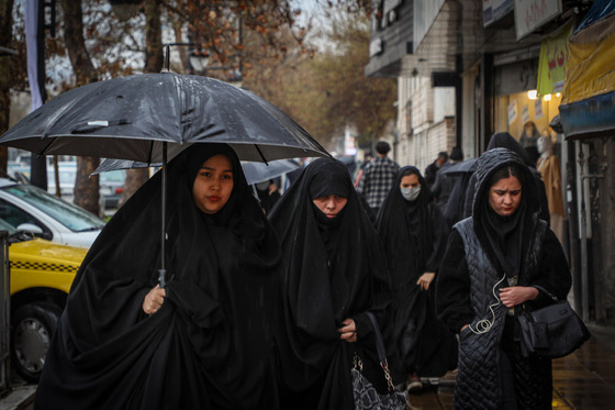 بارش باران در مشهد