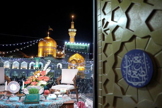 تحویل سال 1402 در حرم مطهر امام رضا (ع)