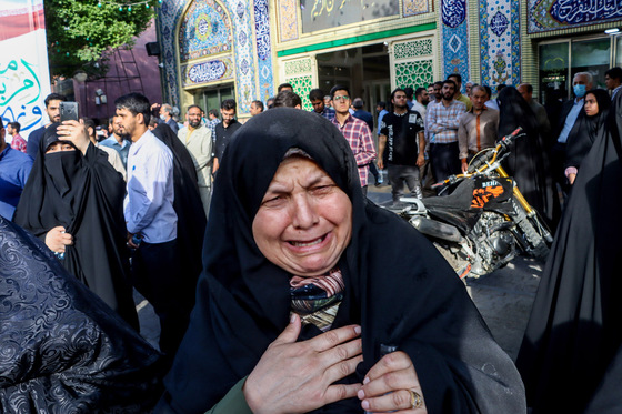 تشییع باشکوه پیکر «شهید غیرت» حمیدرضا الداغی