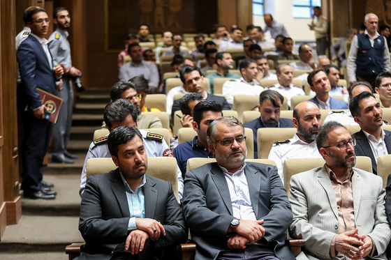 تقدیر از مربیان آموزشی حوزه ایمنی و آتش نشانی