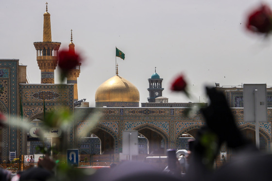 گلباران حرم مطهر رضوی