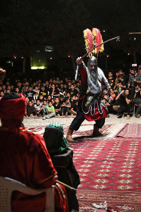 شبیه خوانی در محله ثامن مشهد