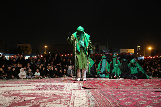 شبیه خوانی در محله ثامن مشهد