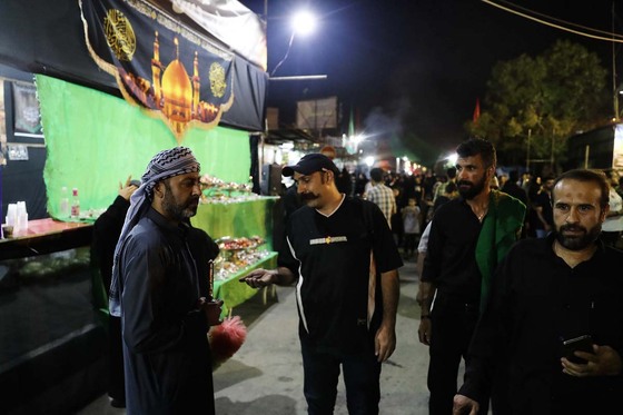 آیین سینی گردانی حضرت قاسم علیه السلام در شب هشتم محرم