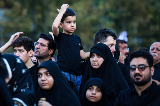 خیمه سوزان عصر عاشورا در مشهد