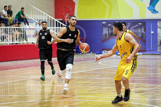 مسابقات لیگ برتر بسکتبال استان | دیدار رادین و فرش مشهد