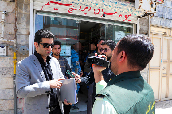 بازسازی صحنه قتل در عطاری