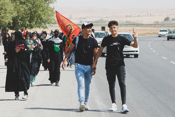 زائران پیاده امام رضا (ع) - 4