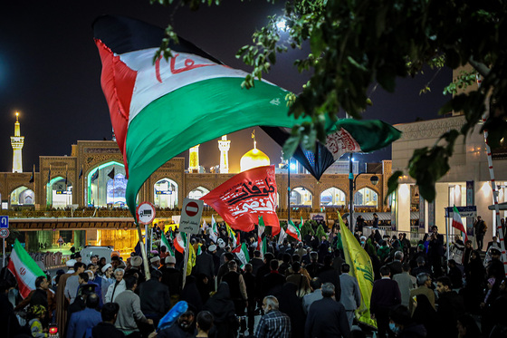 راهپیمایی مردم مشهد در حمایت از مردم فلسطین و محکومیت جنایات اسرائیل