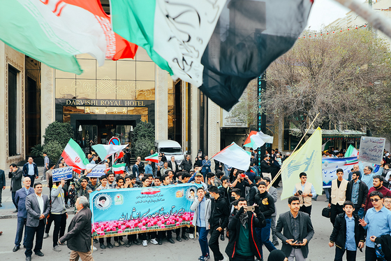 راهپیمایی 13 آبان در مشهد