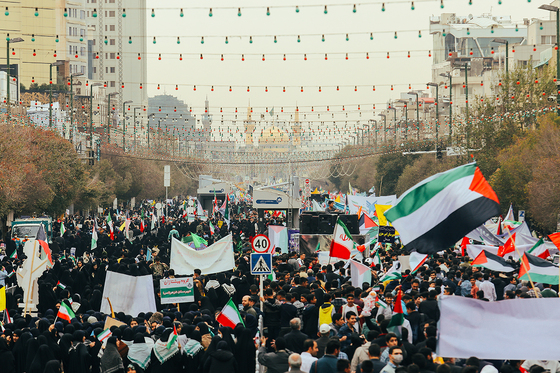 راهپیمایی 13 آبان در مشهد