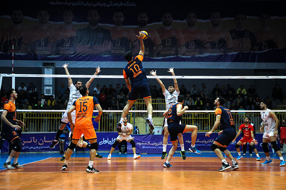 لیگ برتر والیبال | مسابقه نیان الکترونیک مشهد و گیتی پسند اصفهان