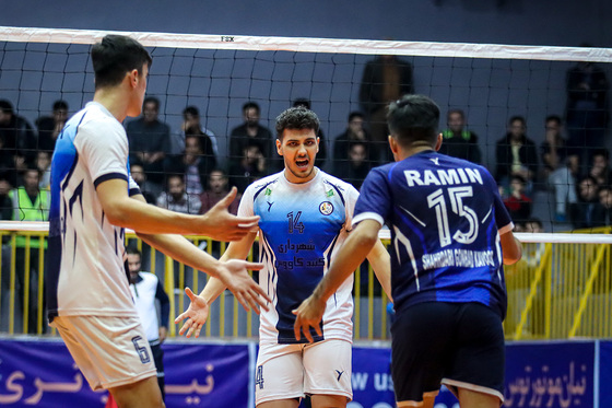 لیگ برتر والیبال | مسابقه نیان الکترونیک مشهد و شهرداری گنبد