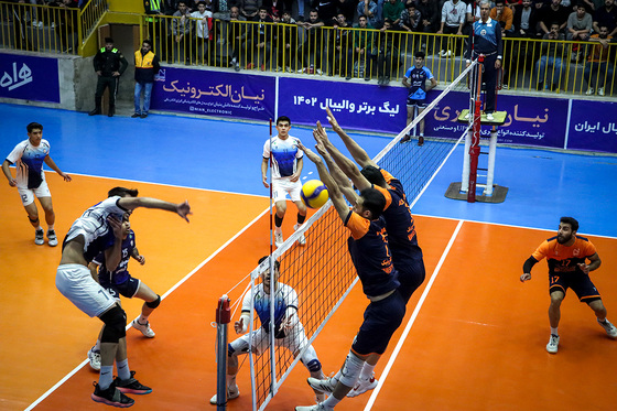 لیگ برتر والیبال | مسابقه نیان الکترونیک مشهد و شهرداری گنبد