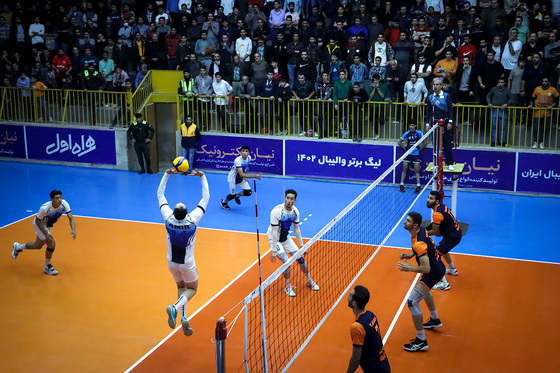 لیگ برتر والیبال | مسابقه نیان الکترونیک مشهد و شهرداری گنبد