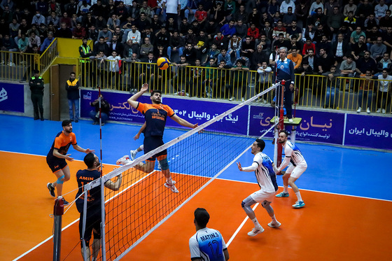 لیگ برتر والیبال | مسابقه نیان الکترونیک مشهد و شهرداری گنبد