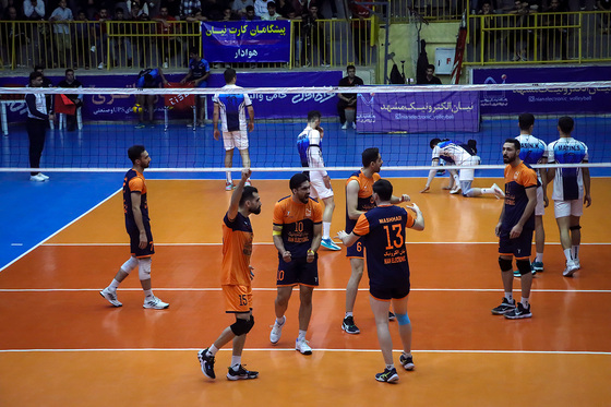 لیگ برتر والیبال | مسابقه نیان الکترونیک مشهد و شهرداری گنبد