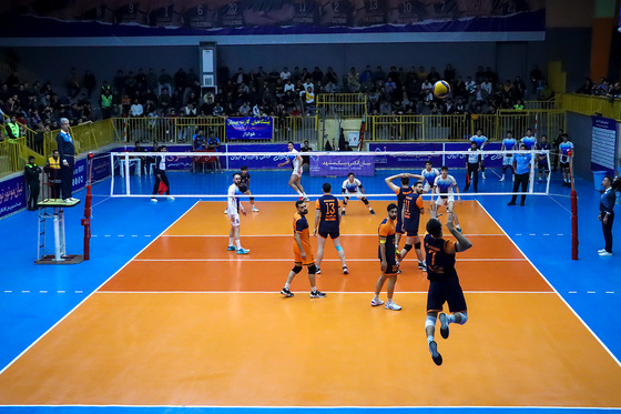 لیگ برتر والیبال | مسابقه نیان الکترونیک مشهد و شهرداری گنبد