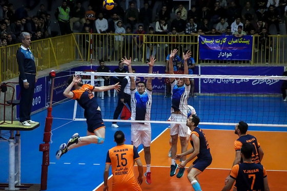 لیگ برتر والیبال | مسابقه نیان الکترونیک مشهد و شهرداری گنبد