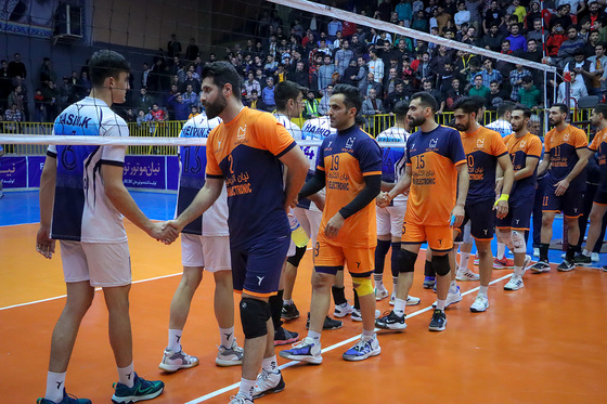 لیگ برتر والیبال | مسابقه نیان الکترونیک مشهد و شهرداری گنبد