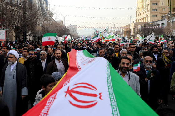 راهپیمایی 22 بهمن در مشهد